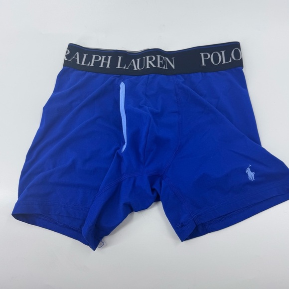 Polo by Ralph Lauren Men's Blue Boxer Briefs - Picture 2 of 7